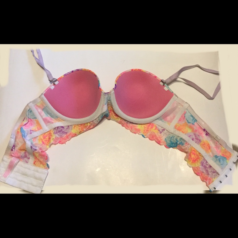 Pink VS Bustier Bra